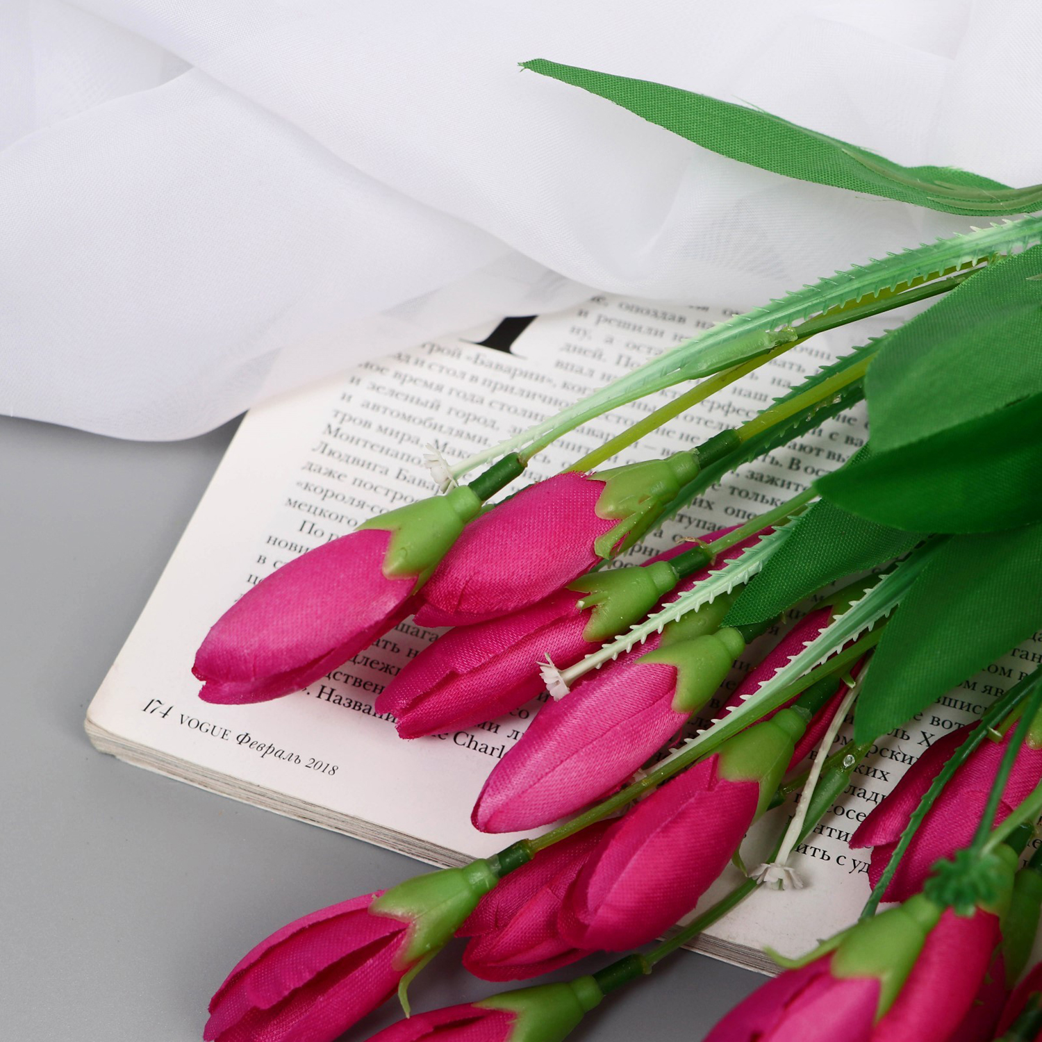 Букет "Крокусы Джойс" 32 см, микс   9913366