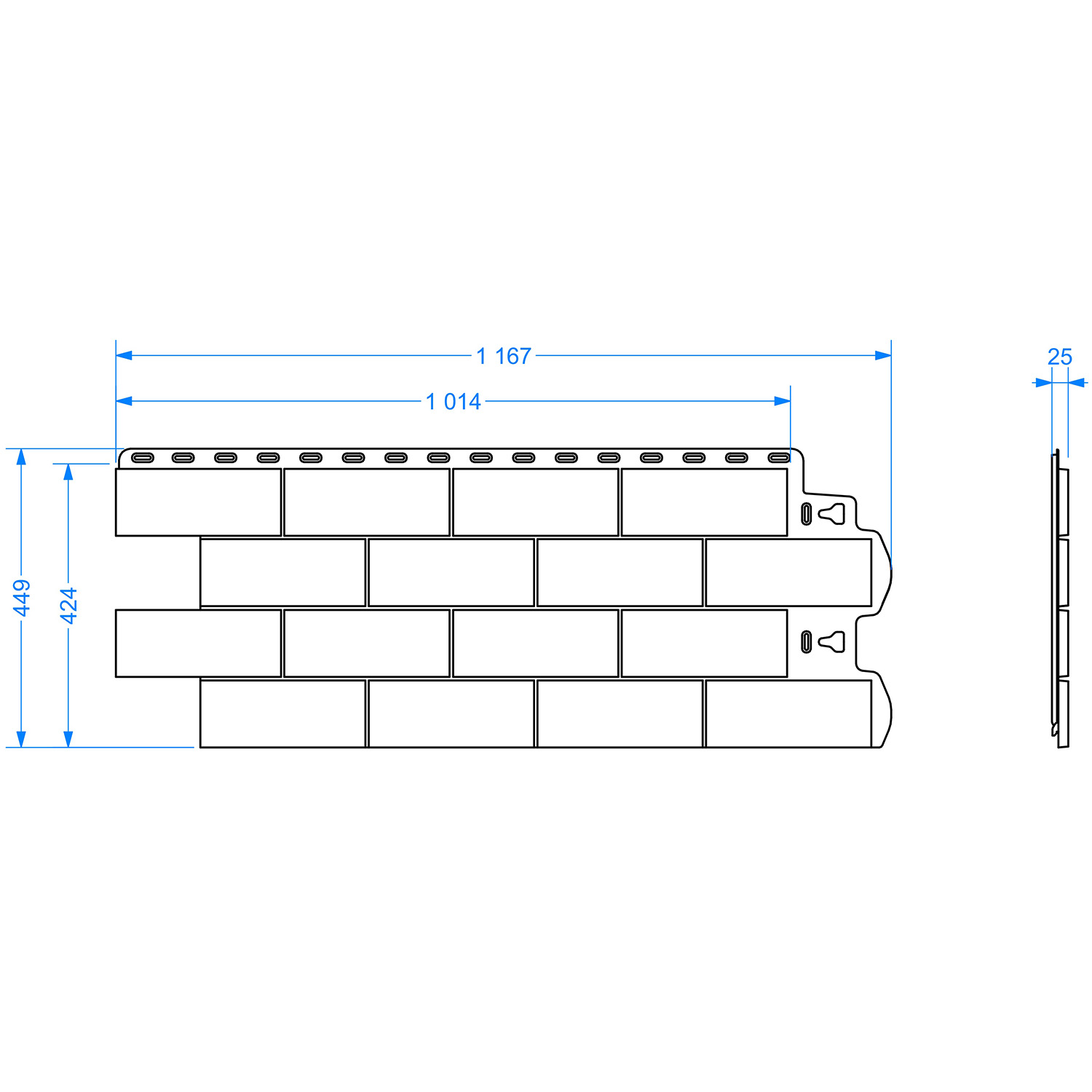 Панель STANDARD Дюфур Тироль Дёке
