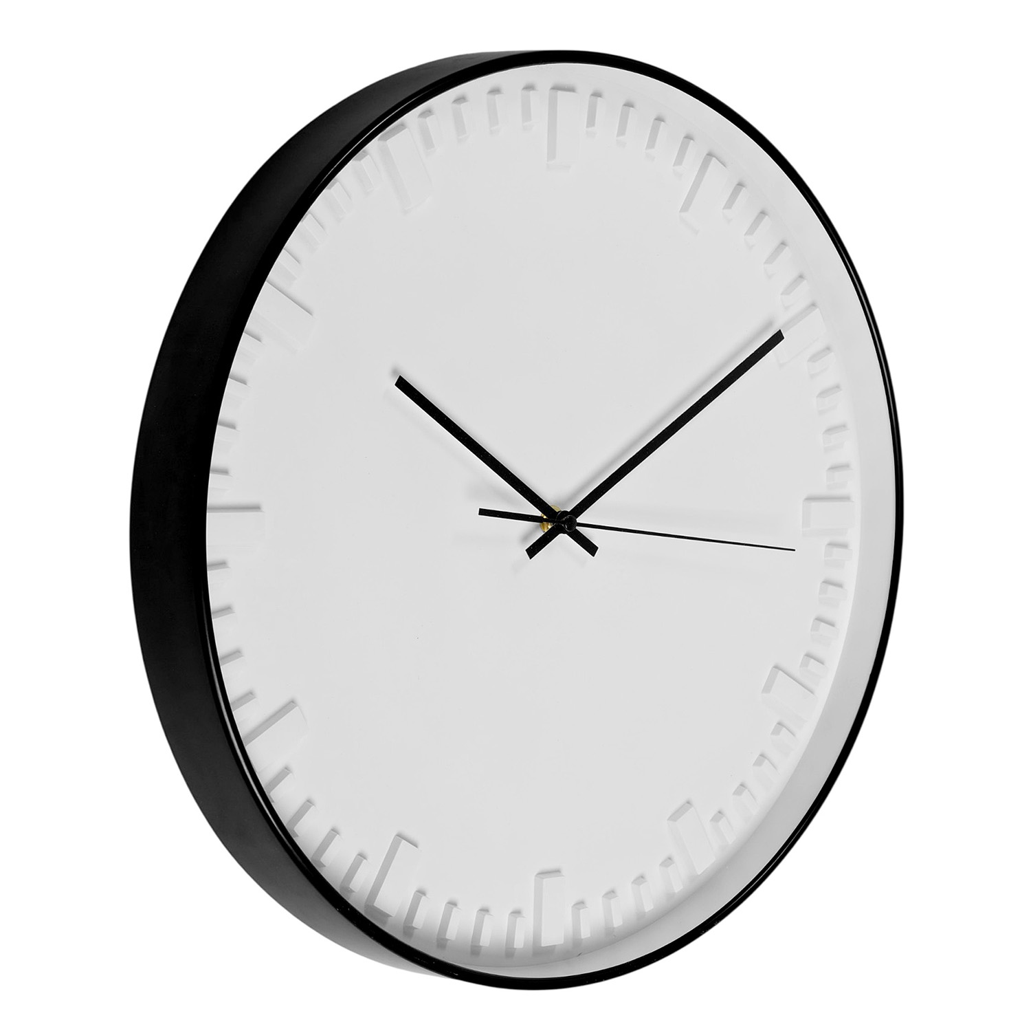 Часы настенные интерьерные, плавный ход, d-40 см, белый циферблат 10766289