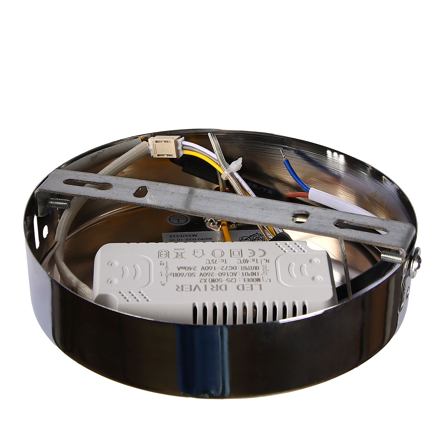 Люстра 9233/96W Chrome  450 мм 3 реж., пульт S=16м2  VERNER LIGHTING *1 Люстра 9233/96W Chrome  450 мм 3 реж., пульт S=16м2  VERNER LIGHTING *1