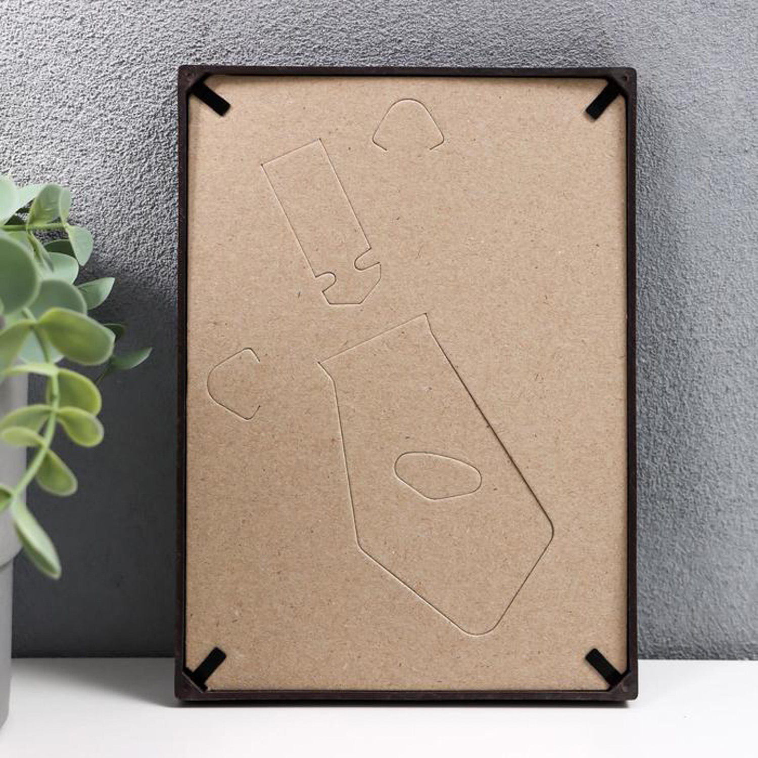 Фоторамка пластик L-5 10х15 см венге 3935822