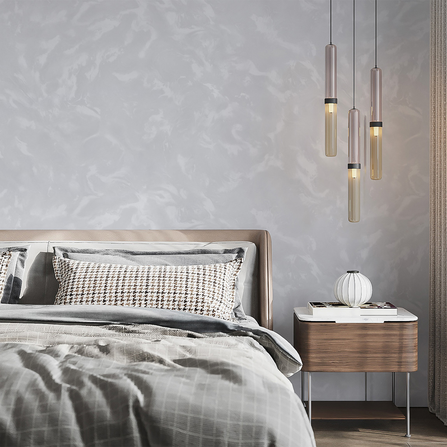 Обои  флиз "Антураж"  Veresk фон (сер.) AN9096-14  10*1,06м *6