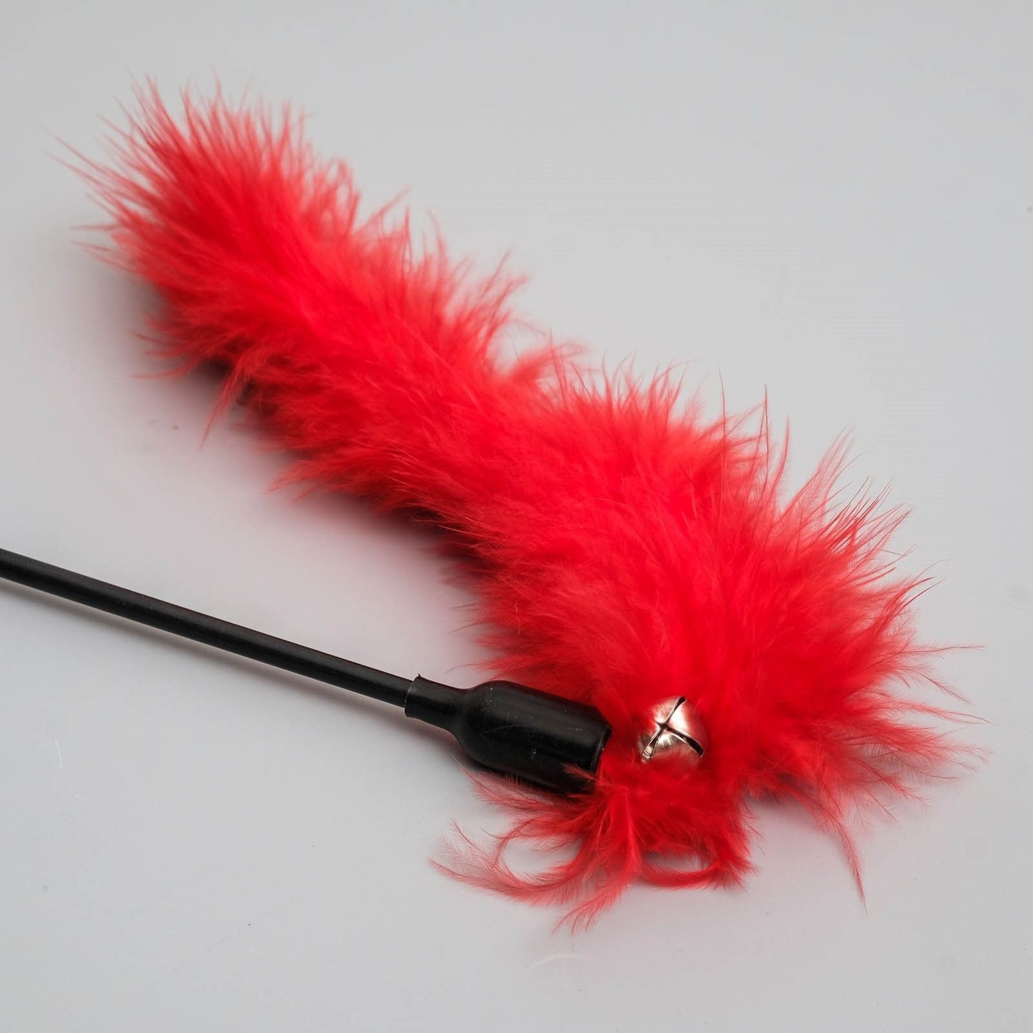 Дразнилка пуховая "Хвостик", микс цветов 875374