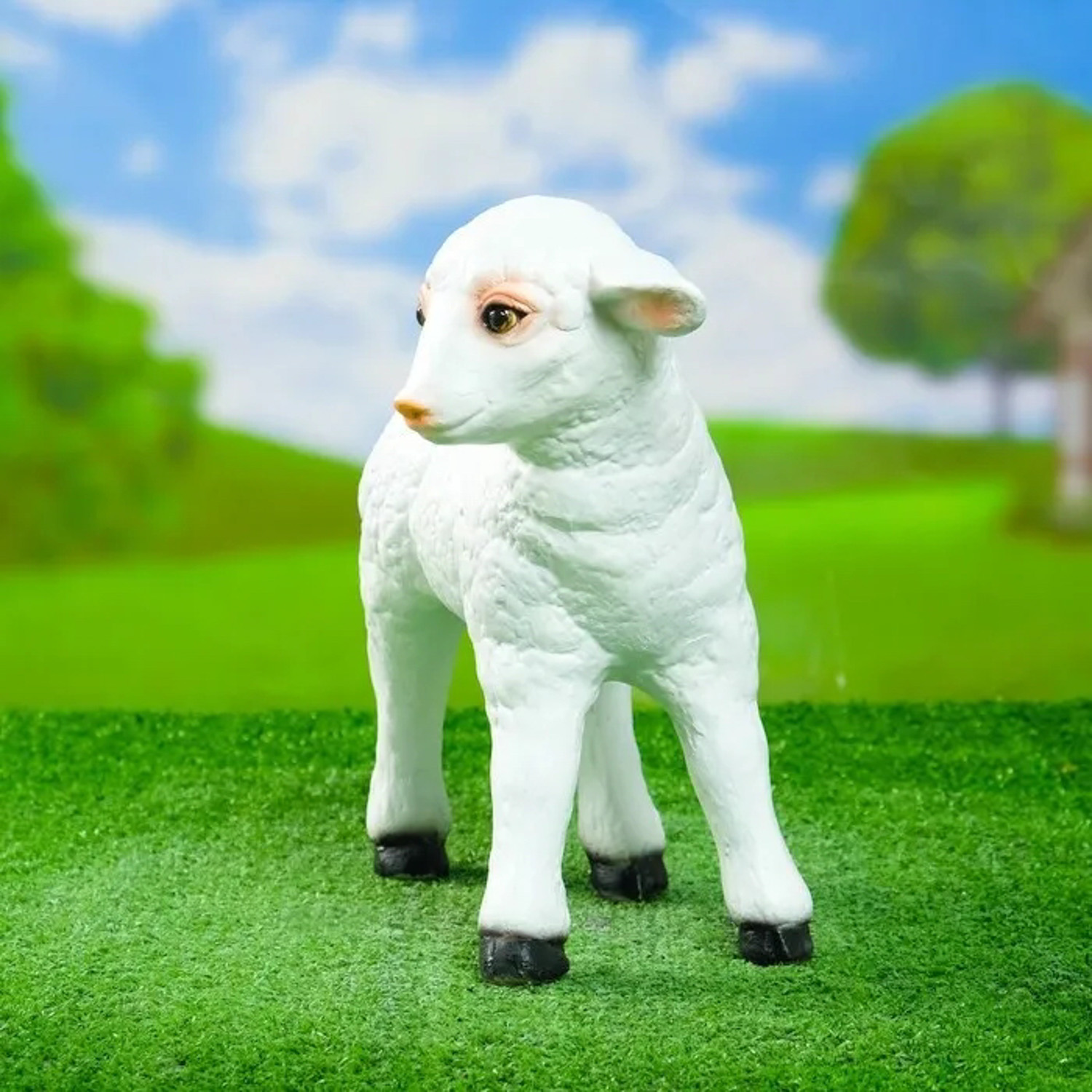 Садовая фигура "Барашек маленький", 31х16х27см  4197394