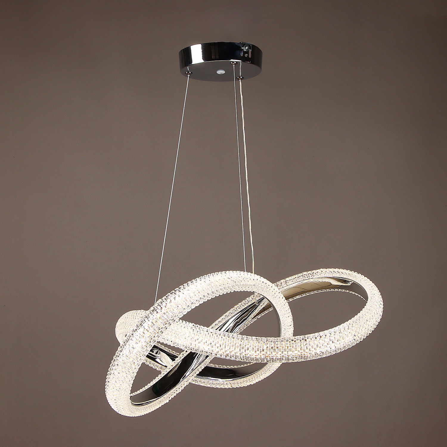 Люстра 9233/96W Chrome  450 мм 3 реж., пульт S=16м2  VERNER LIGHTING *1 Люстра 9233/96W Chrome  450 мм 3 реж., пульт S=16м2  VERNER LIGHTING *1