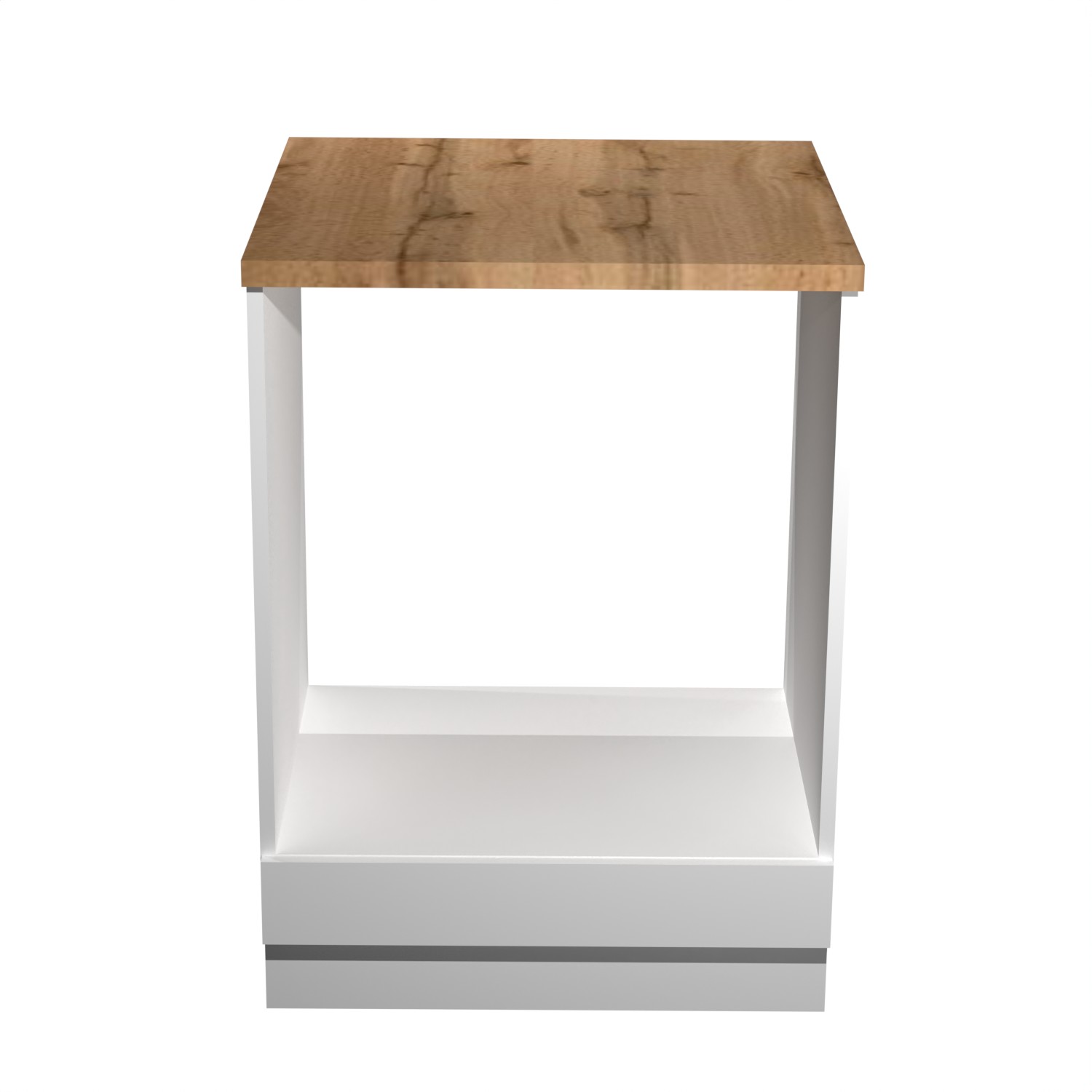 Шкаф напольный 600х850х600 мм BROZEX-WOOD Liberty, для духового шкафа, белый