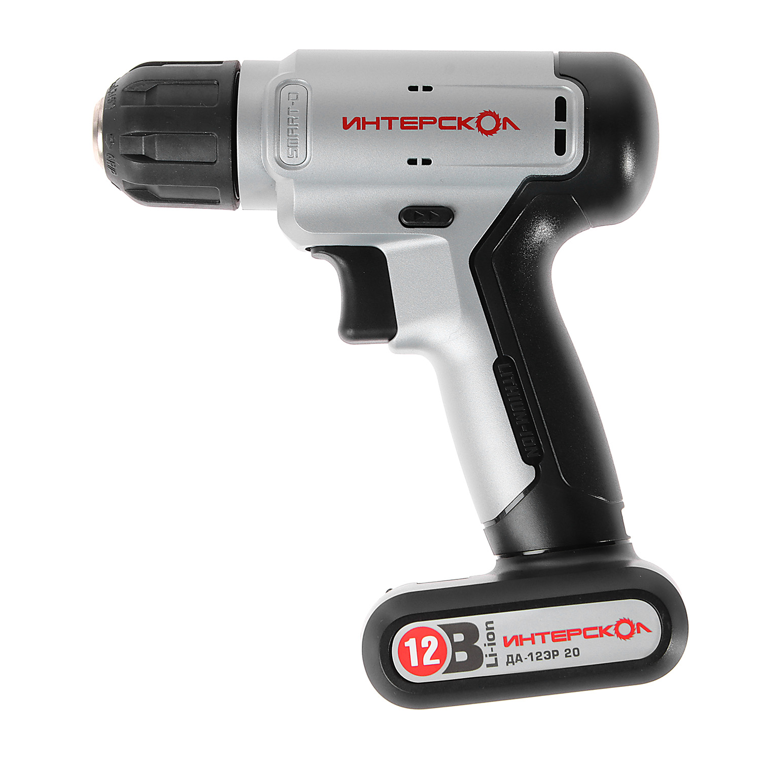 Дрель-шуруповерт 12В 1скор.0-700об/мин 20Нм 1,5Ач 1ч 1акк LI-ION ДА-12ЭР 20 СМАРТ-Д ИНТЕРСКОЛ *1/10 Дрель-шуруповерт 12В 1скор.0-700об/мин 20Нм 1,5Ач 1ч 1акк LI-ION ДА-12ЭР 20 СМАРТ-Д ИНТЕРСКОЛ *1/10