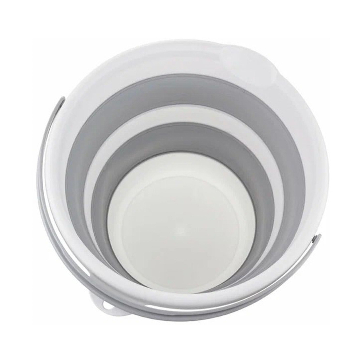 Ведро пластм.  СКЛАДНОЕ 10л "Флекс"  М2413 ("М-Пластика") *1/12