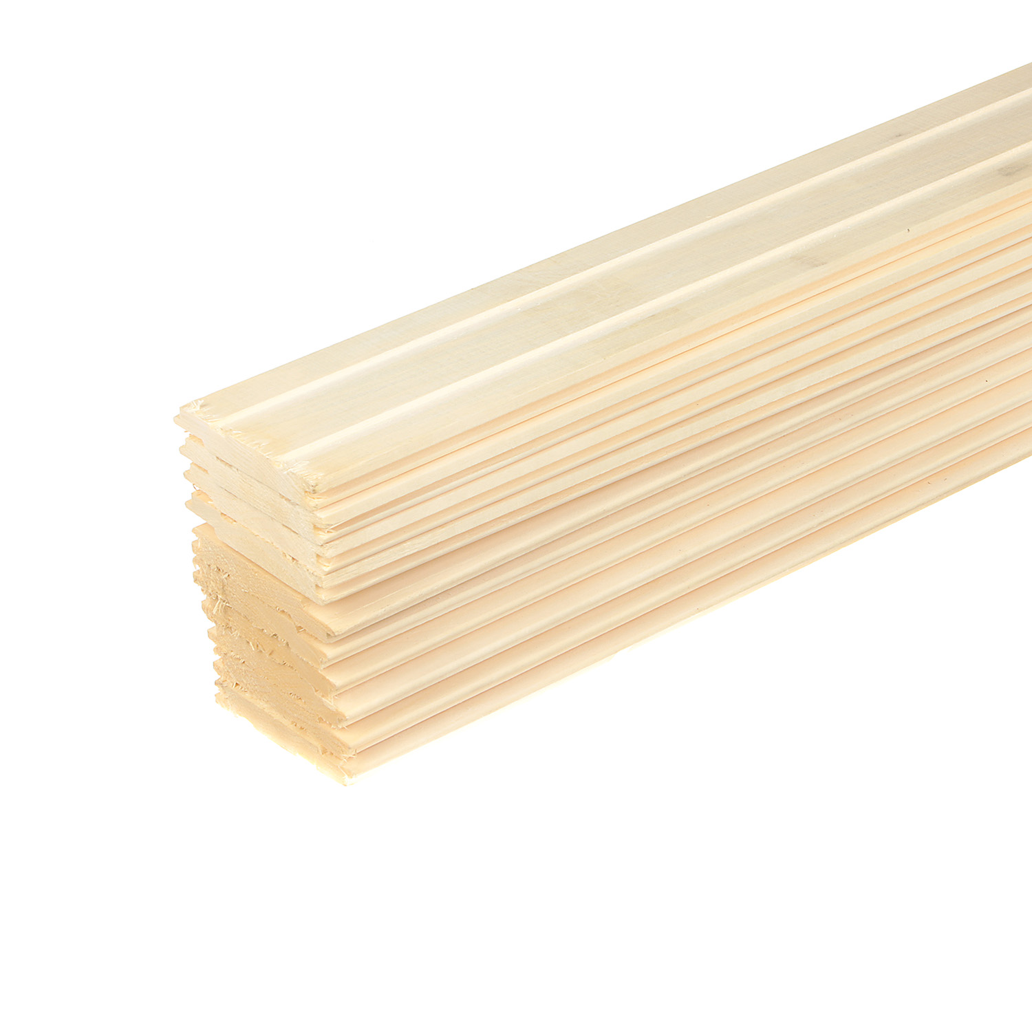 Евровагонка 15х88(98)х3000 мм, сорт А, осина, 10 шт., 2.156 м²