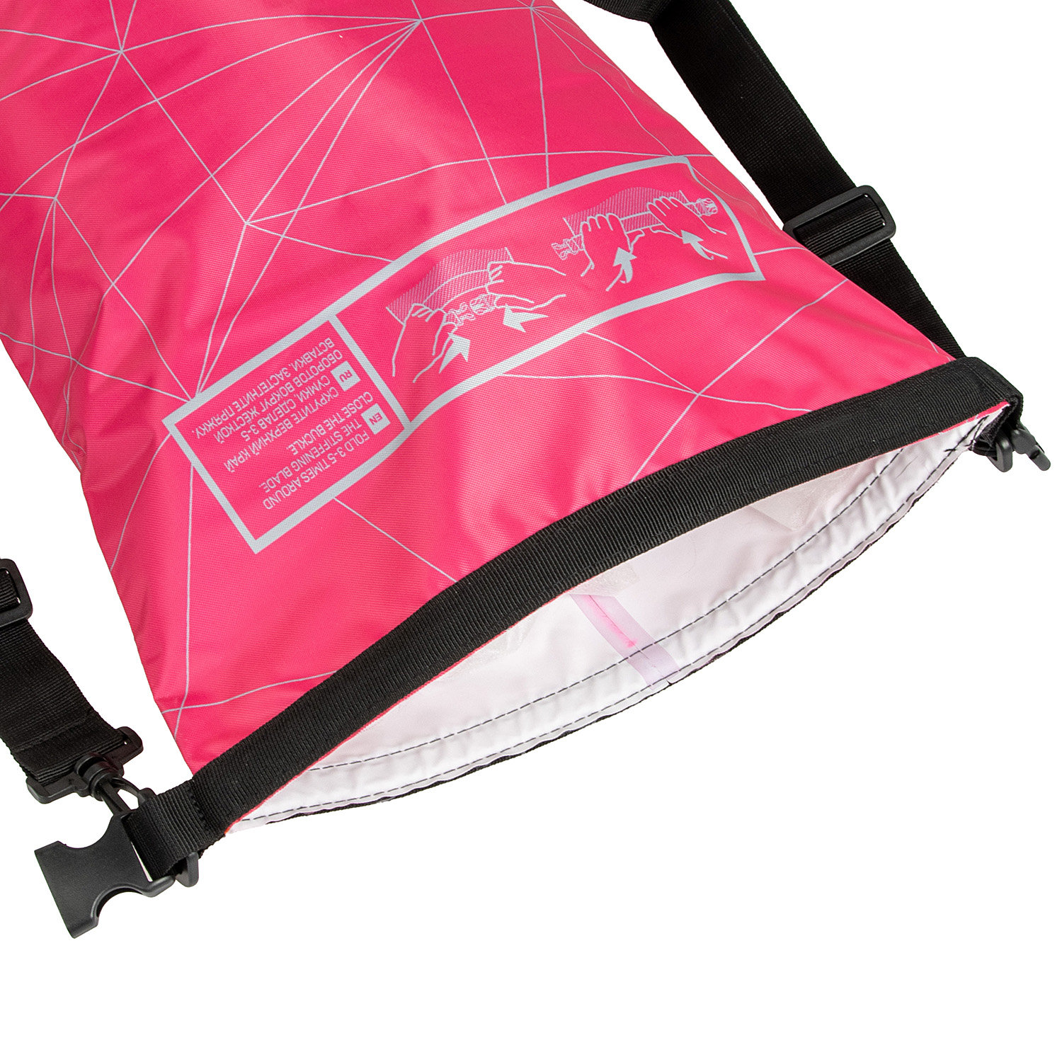 Гермомешок 30л 27х60см Красный (BCG-110) Barouge *1/50