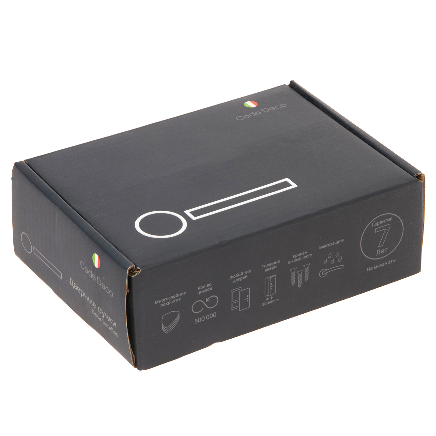 Ручка раздельная НИКЕЛЬ суперматовый H-22112-NISM Slim Code Deco *1/18