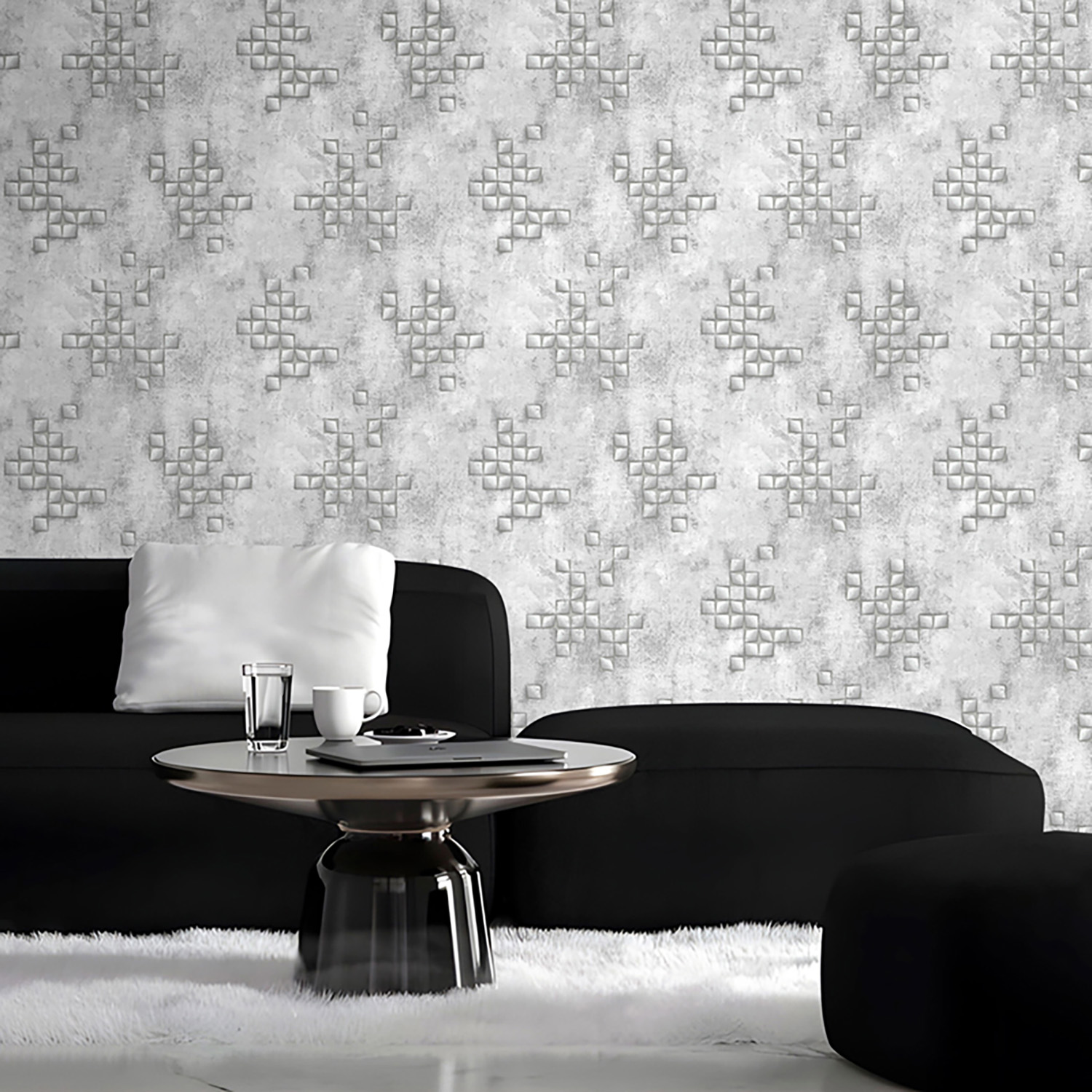 яяяОбои флиз. "Эрисманн" Profi Deco Tetris 60716-03 10.05х1.06м *6