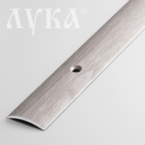 Порог-стык одноуровневый 19.5х900 мм Лука ПС 02, ясень белый