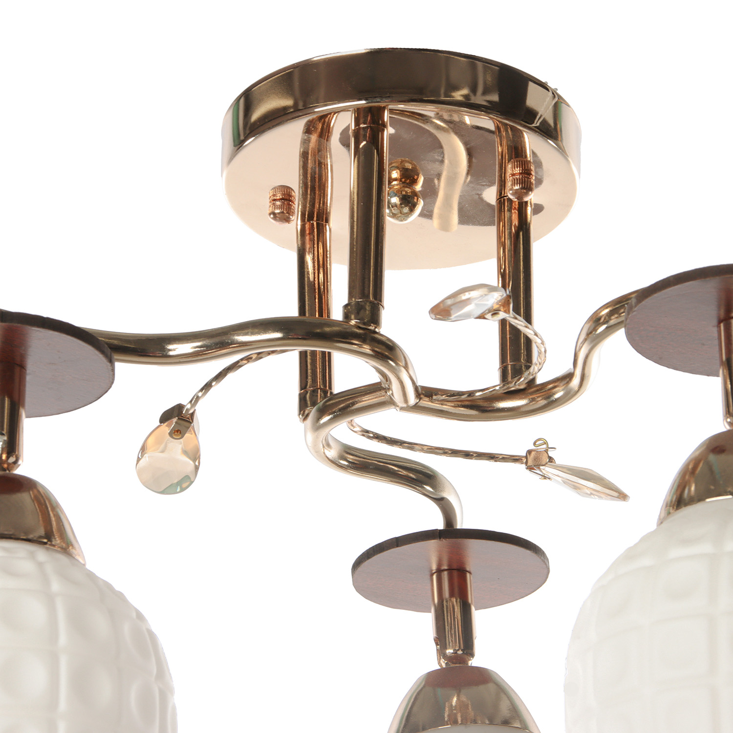 Люстра Verner Lighting А1239/3, 40 Вт, Е27, 3 лампы, золото