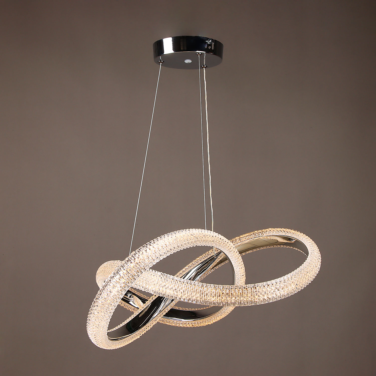 Люстра 9233/96W Chrome  450 мм 3 реж., пульт S=16м2  VERNER LIGHTING *1 Люстра 9233/96W Chrome  450 мм 3 реж., пульт S=16м2  VERNER LIGHTING *1