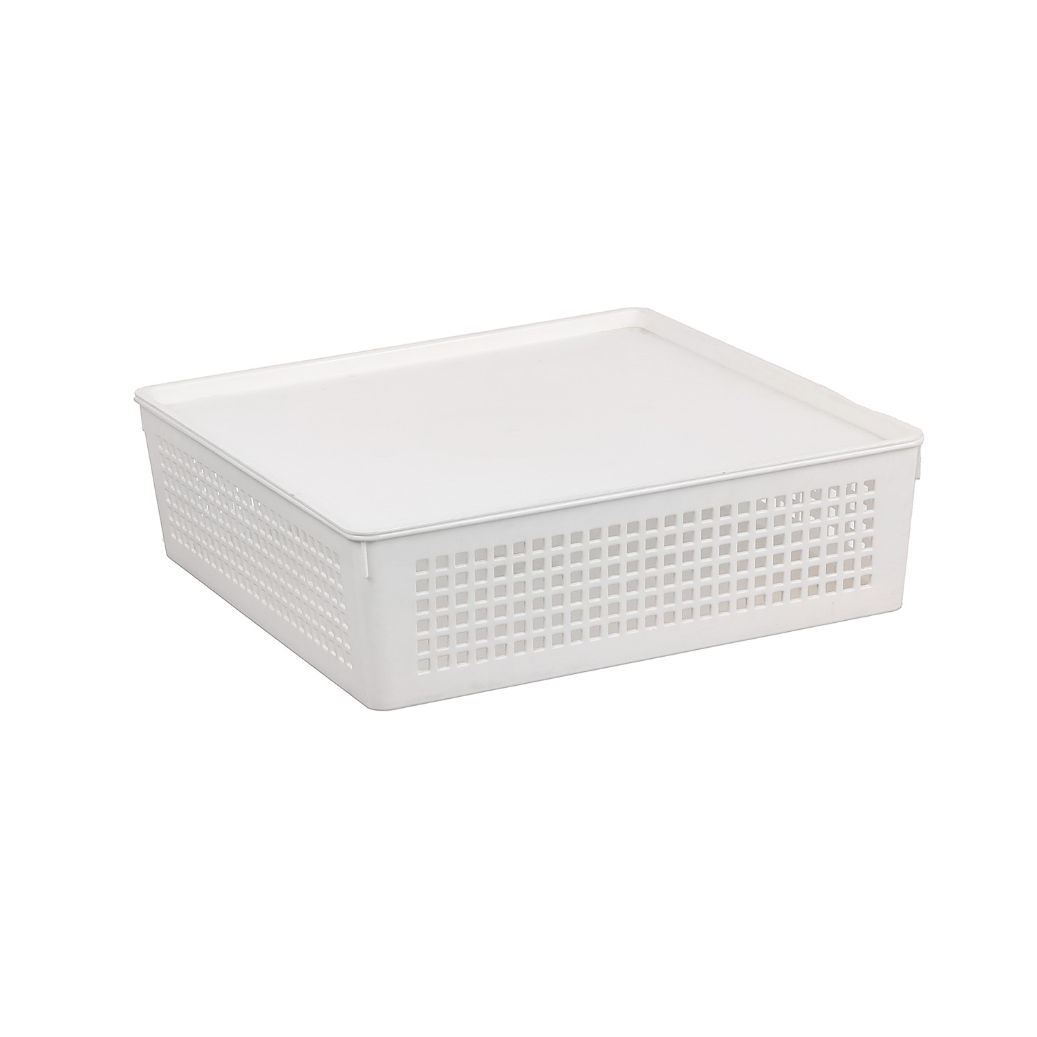 яяяКорзина для хранения пластм. "Traymix" 310х310х90мм 7,3л с Крышкой арт.46480 ("Полимербыт") *1/20 яяяКорзина для хранения пластм. "Traymix" 310х310х90мм 7,3л с Крышкой арт.46480 ("Полимербыт") *1/20