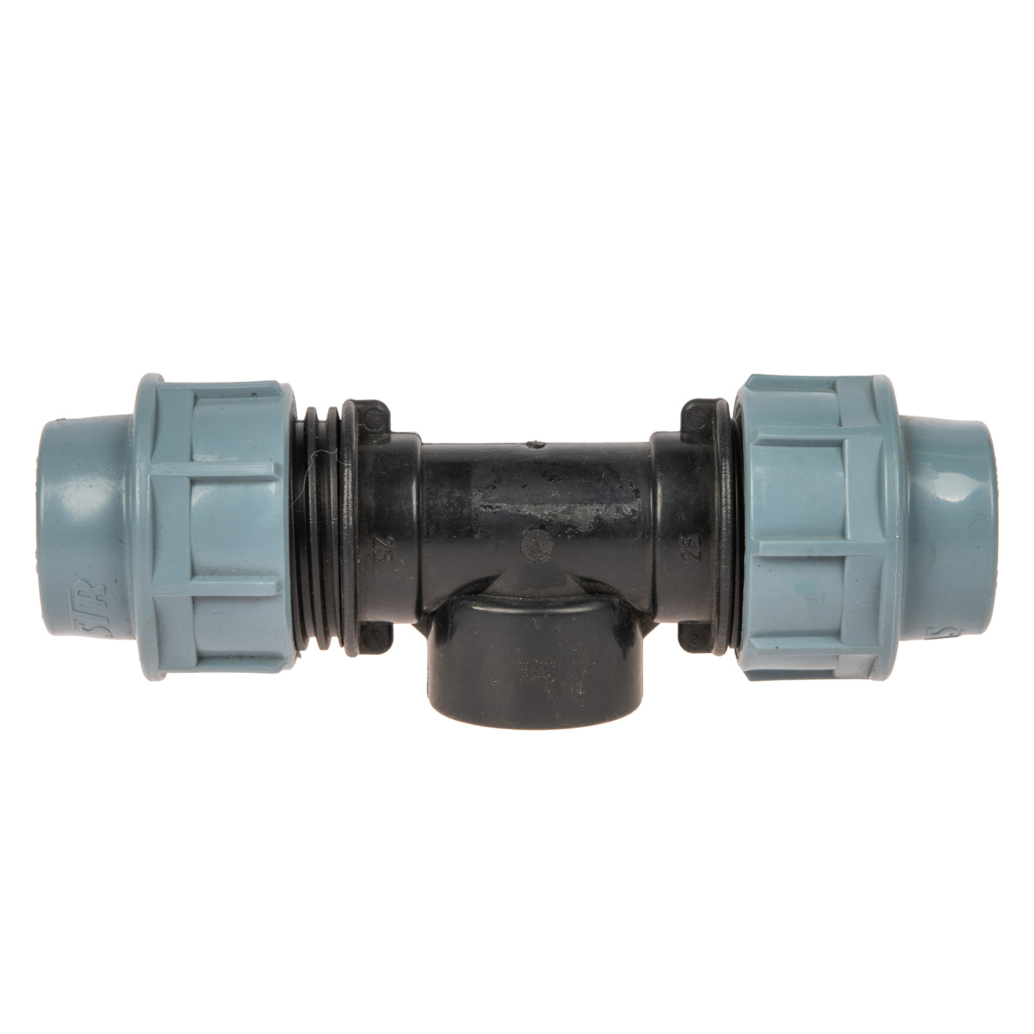 Тройник ПНД компрессия Ø 25х3/4"х25 внутр. резьба *1/40