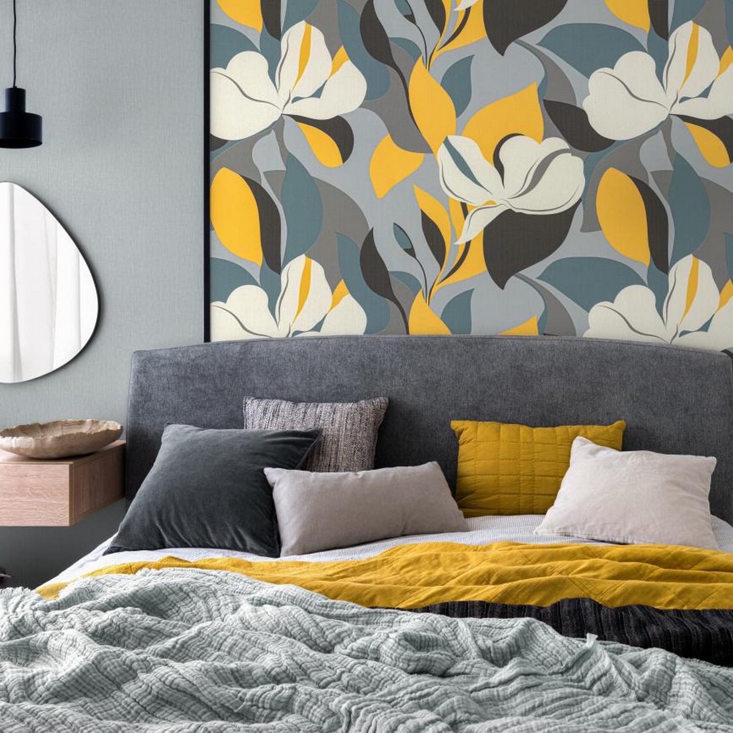 Обои флиз "Палитра" Tropic (желтый) PL72419-66  1,06*10м *6