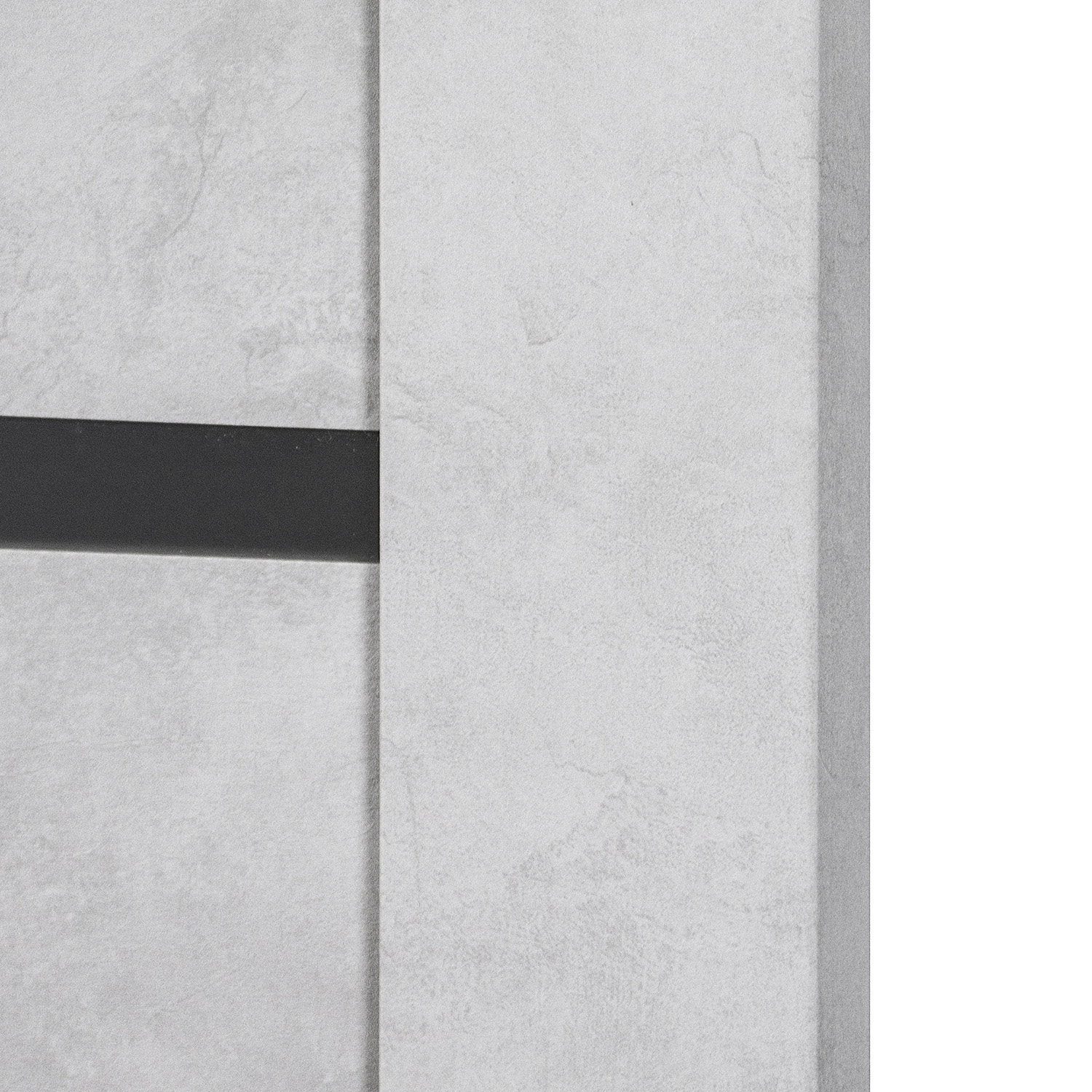 Дверь межкомнатная остеклённая ЦАРГИ ПВХ COMFORT-2 Бетон Снежный 600мм BROZEX-WOOD *1