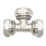 Тройник соединительный 16х16х16 цанга STI (865) *10/100