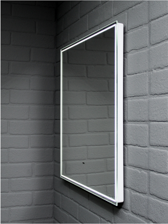Зеркало /Sansa/ "Лион" 600*600 LED-подсветка, сенсорный выключатель *1/10