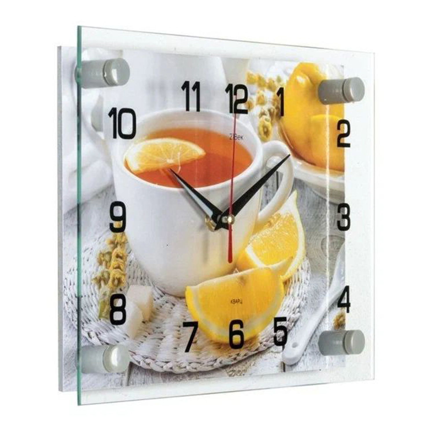 Часы настенные, серия: Кухня, "Чай с лимоном", 20 х 26 см 9467893
