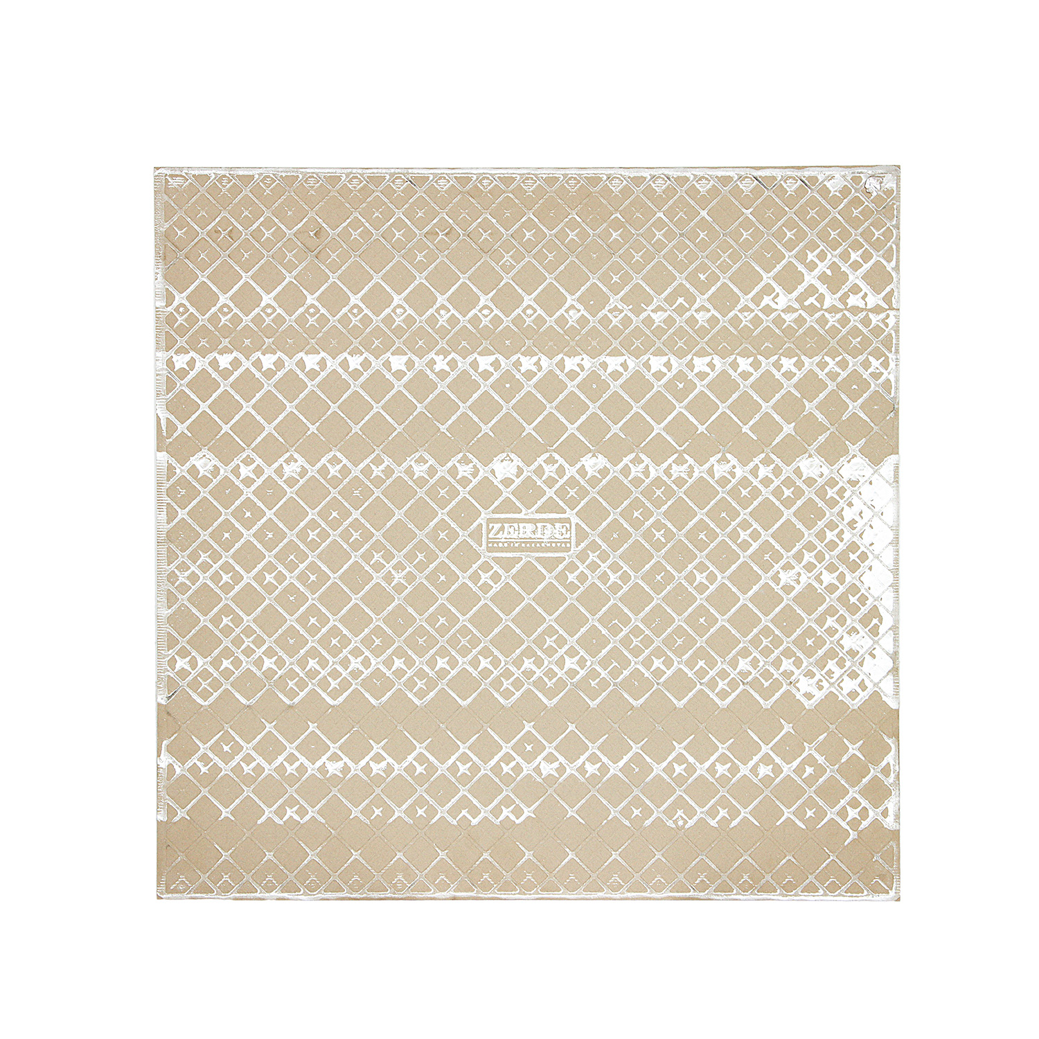 Керамогранит 1.44 м² Zerde Tile Stefano White, 600х600х10 мм, матовый, белый