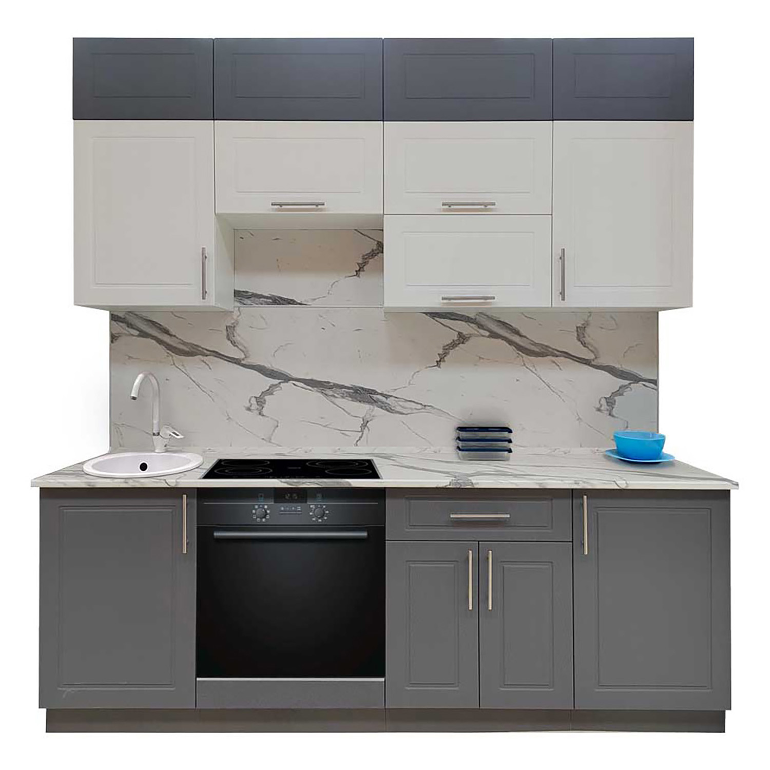 Шкаф навесной 600х338х290 мм BROZEX-WOOD Lux, для вытяжки