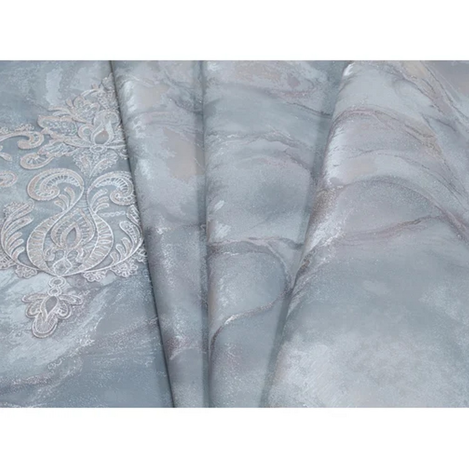 Обои флиз. Артекс Кружево-уни (голубой) 11145-04 10х1.06м  *1/6 Обои флиз. Артекс Кружево-уни (голубой) 11145-04 10х1.06м  *1/6