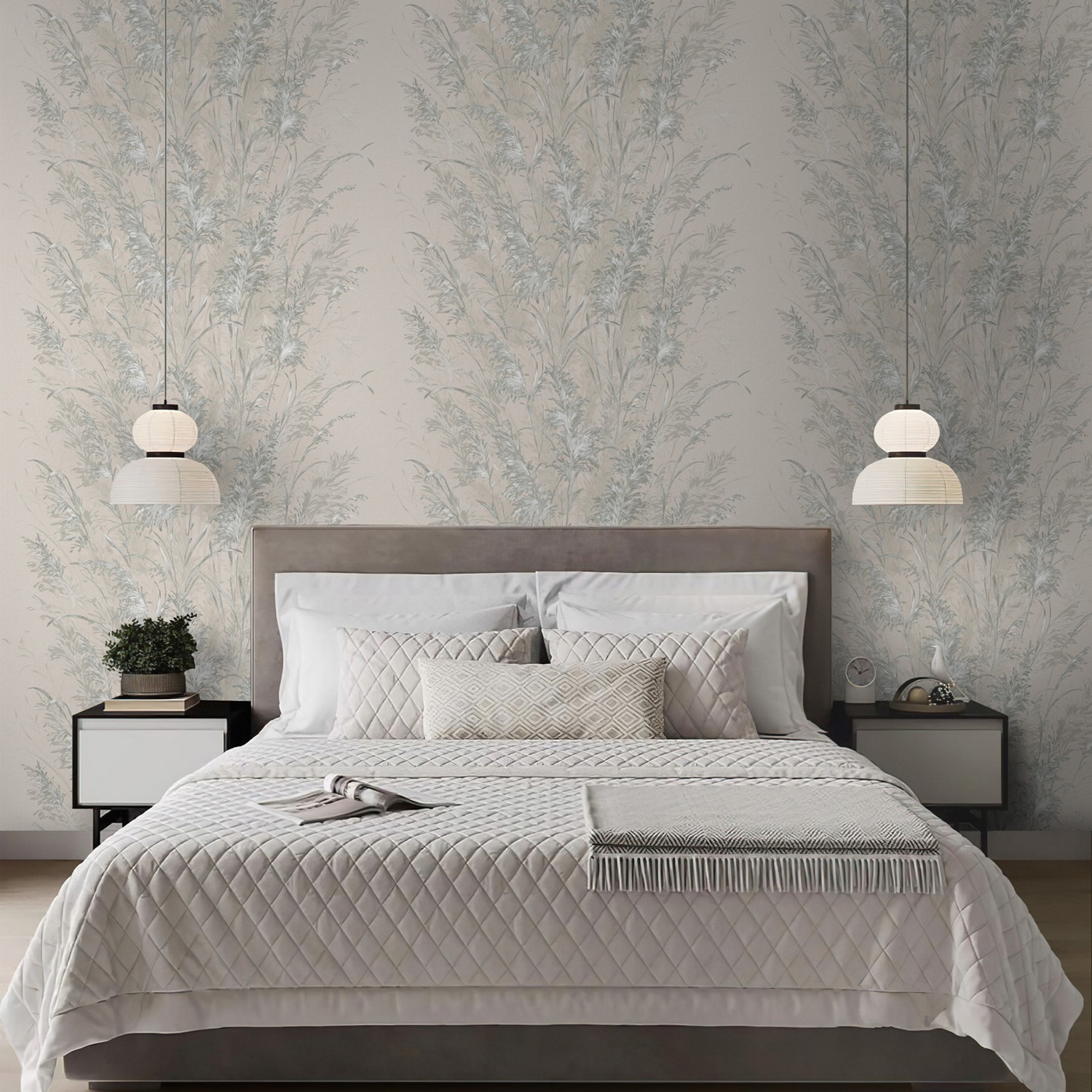 Обои флиз  "WallSecret Elite" Midnight (беж.) 9089-22  10*1,06м *6