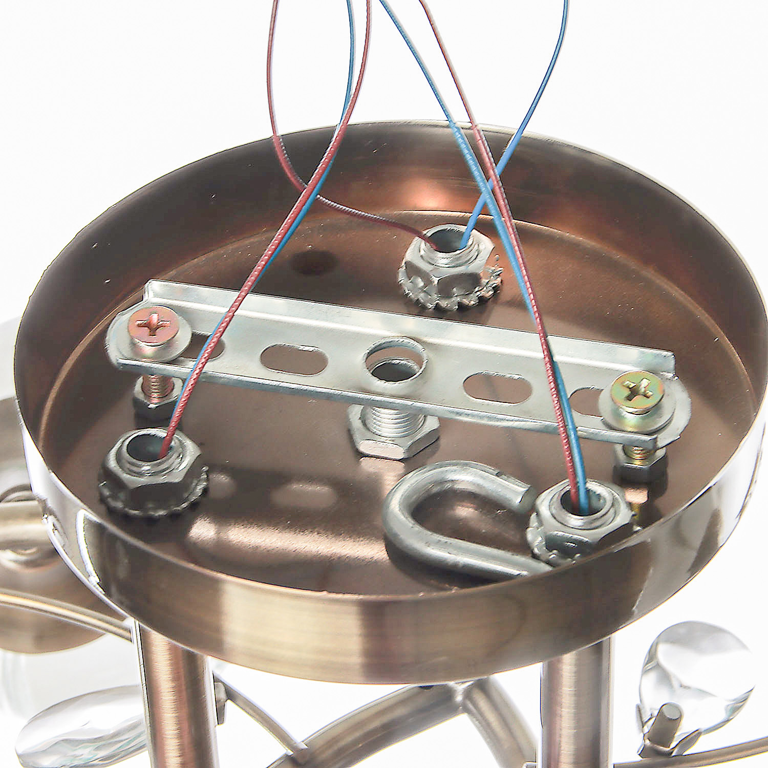 Люстра Verner Lighting А1435/3, 40 Вт, Е14, 3 лампы, античная бронза