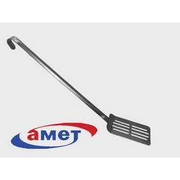 Лопатка кулинарная нерж. с прорезями, дл.ручки 390мм "Поварская" 1с363 (Аша) *1/50