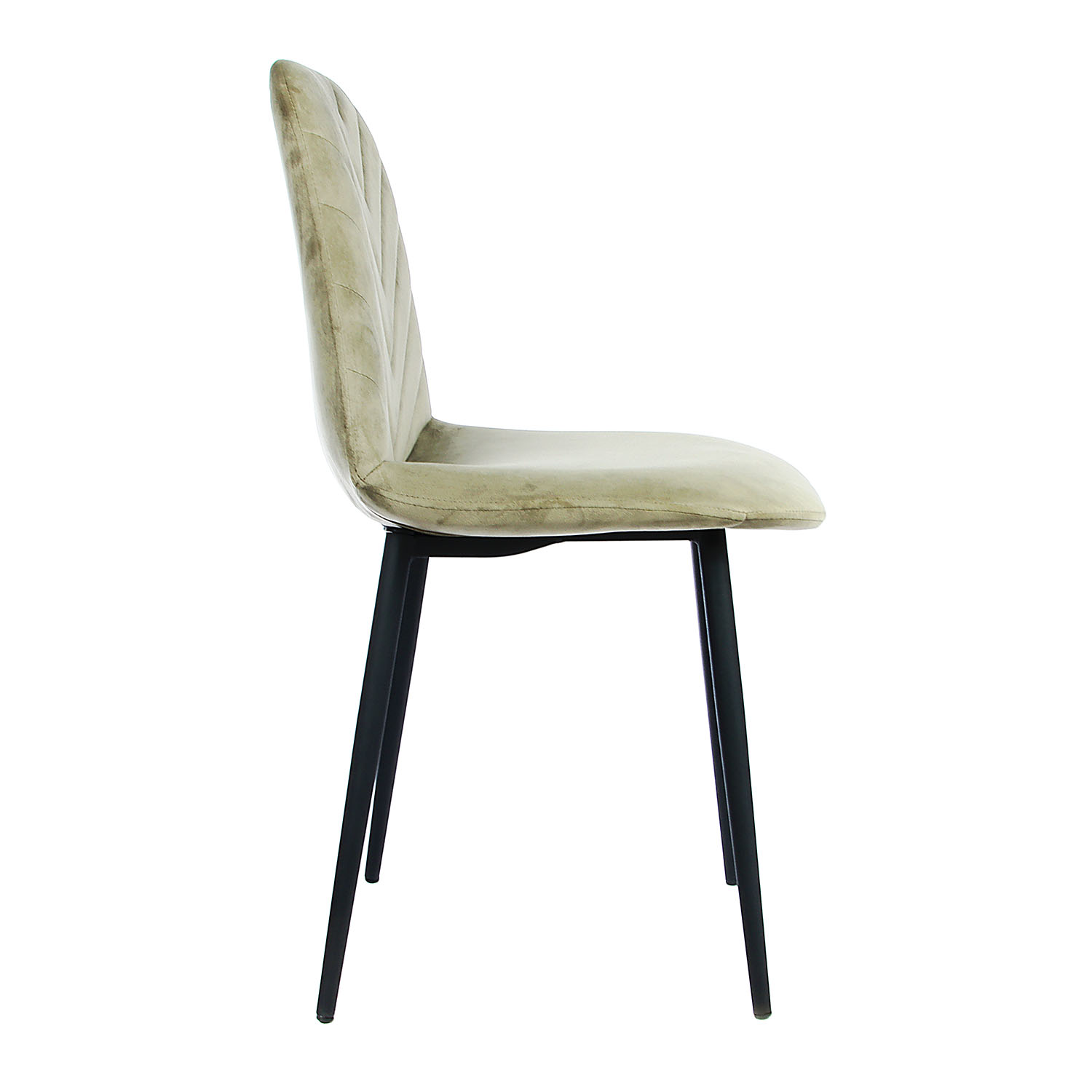 Стул FORPOST Малибу, 44х84х38 см, велюр конфетти олива, зеленый