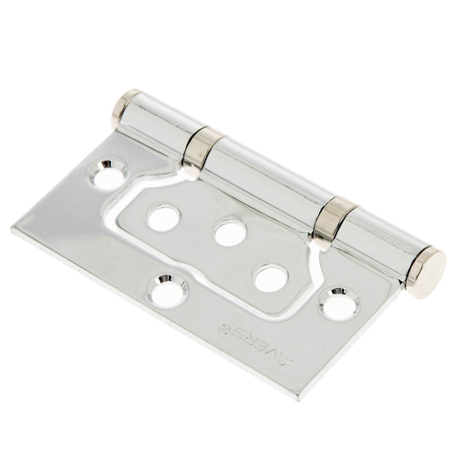 Петля без врезки 75*63*2,5мм ХРОМ CR (комплект 2шт.) AVERS *1/6/48