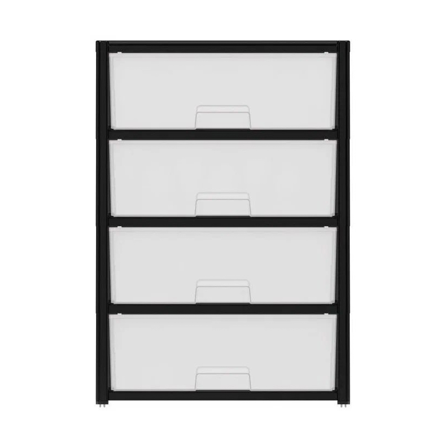 Комод пластм. "Колорит" 4 ящика 810х560х390мм Черный/Прозрачн. М8763 (ЗПИ "Альтернатива") *1 Комод пластм. "Колорит" 4 ящика 810х560х390мм Черный/Прозрачн. М8763 (ЗПИ "Альтернатива") *1