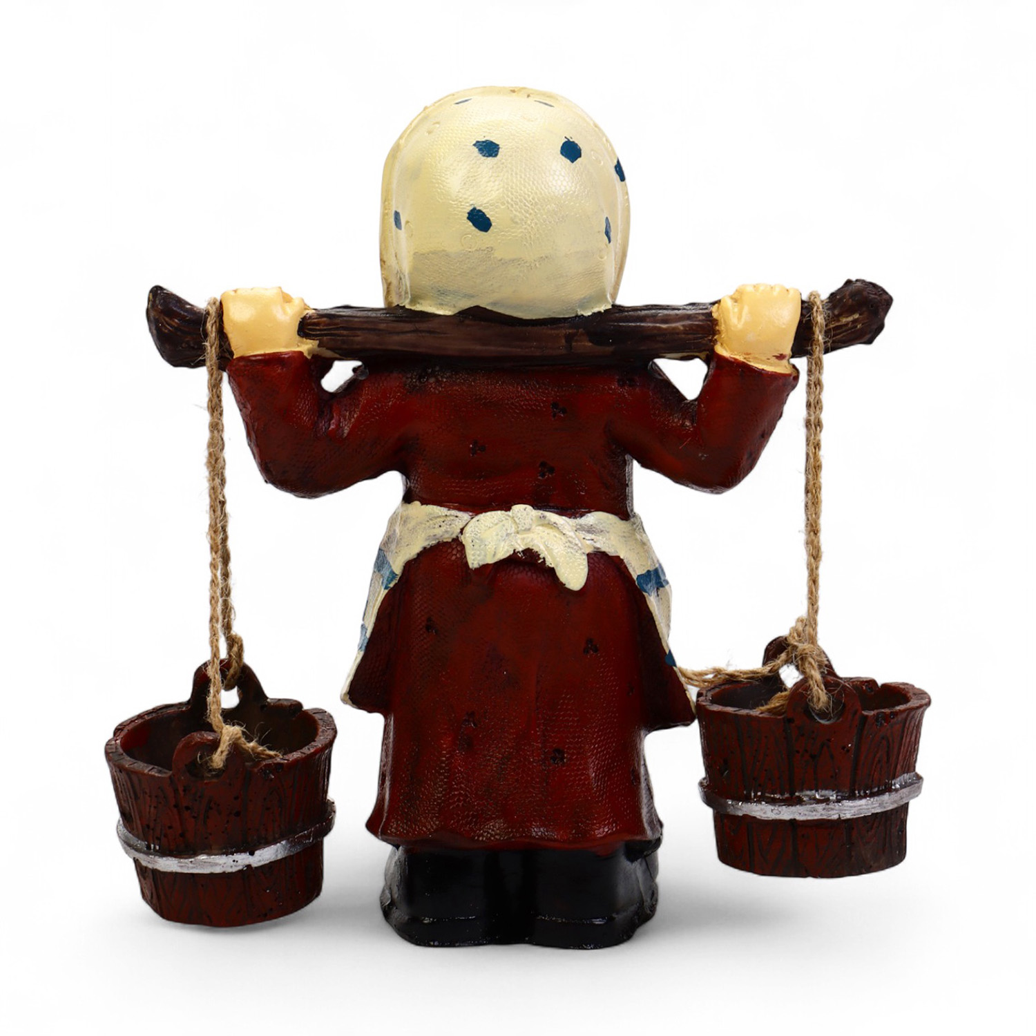 Садовая фигура "Бабушка с ведрами" 20х7х19см   10774242