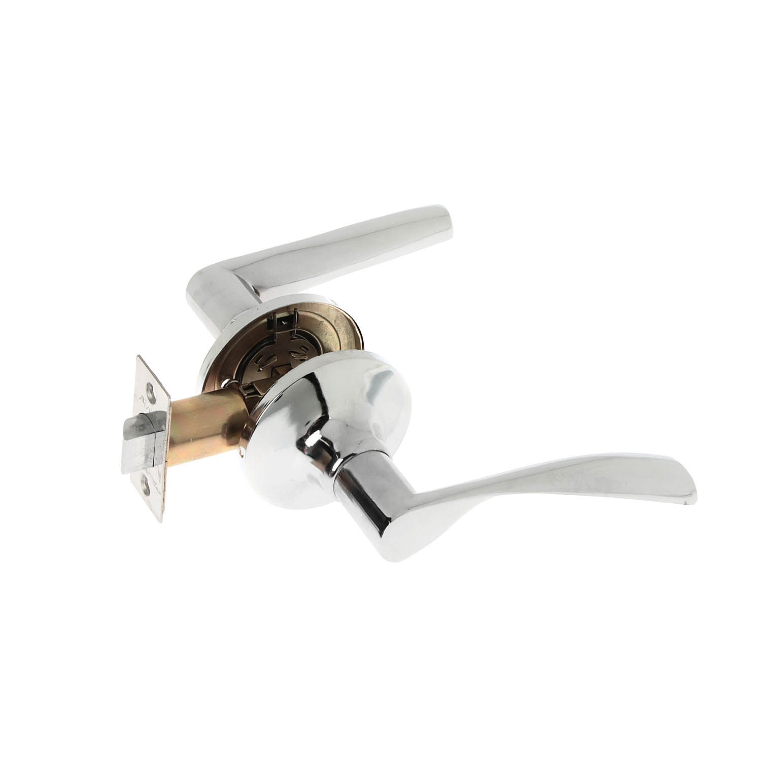 Ручка с защелкой фалевая Avers 8023-05, без запирания, цвет хром Ручка с защелкой фалевая Avers 8023-05, без запирания, цвет хром