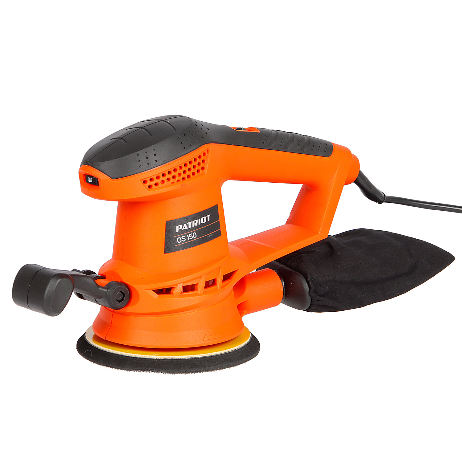Шлифмашина эксцентриковая 450Вт 150мм 4000-13000об/м ампл. колеб. 2мм OS 150 PATRIOT *1/6