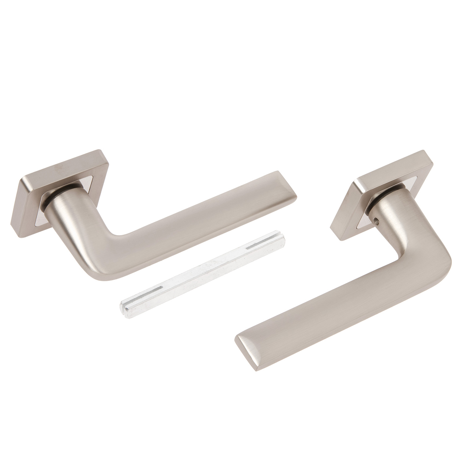 Ручка раздельная НИКЕЛЬ суперматовый H-22112-NISM Slim Code Deco *1/18