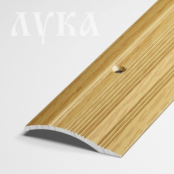 Порог-стык разноуровневый 40х900 мм Лука ПР 02, дуб светлый