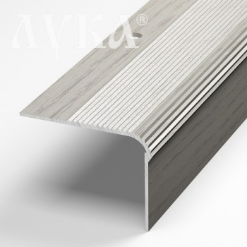 Порог-угол внешний 54х41.8х900 мм Лука ПУ 02, ясень белый