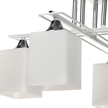 Люстра N6401/4 WT+CR 4*40W E27 220V (d-480; h-275) VERNER LIGHTING *1 Люстра N6401/4 WT+CR 4*40W E27 220V (d-480; h-275) VERNER LIGHTING *1