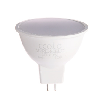 Лампа светодиодная Ecola, 8 Вт, GU5.3, 640 Лм, 6500 К, холодный белый