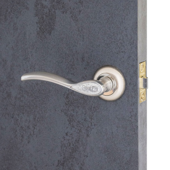 Дверное полотно глухое 2000х700х37 мм Двери Гуд GEOMETRY-2, бетон/графит