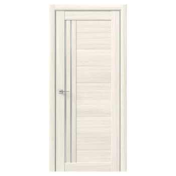 Комплект двери 700 мм Аркада Квебек, защелка магнит, петли, дуб перламутр, стекло серый сатин