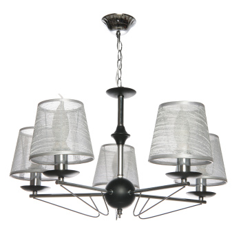 Люстра Verner Lighting C0663/5, 40 Вт, E14, 5 ламп, хром