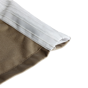 Штора бархат 200*270см кофейный арт.69129 NOVEL *1