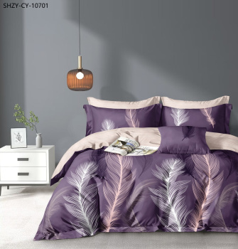 Постельное белье 1,5сп бамбук Орхидея 25-12, наволочки 70*70см - 2шт *1