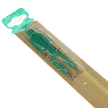 Порог-стык разноуровневый 40х900 мм Лука ПР 02, дуб светлый