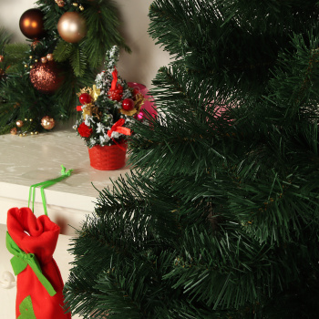 Елка искусственная Елки от Мишки «Уральская», 180 см, ПВХ, зеленый